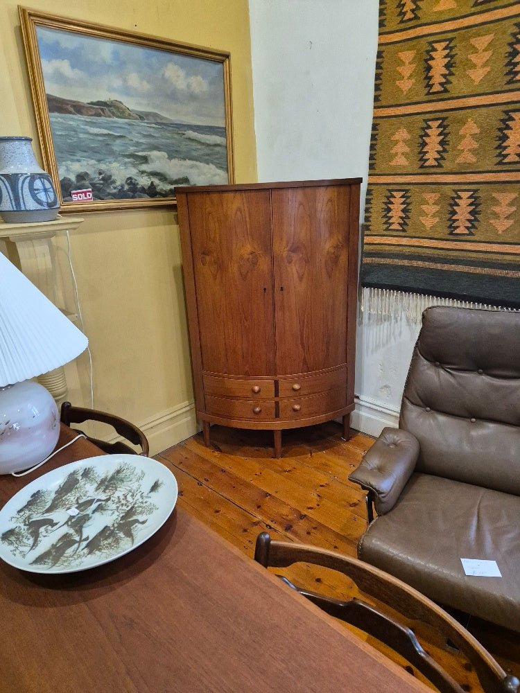 Danish corner cabinet - Mid Century Modern Adelaide