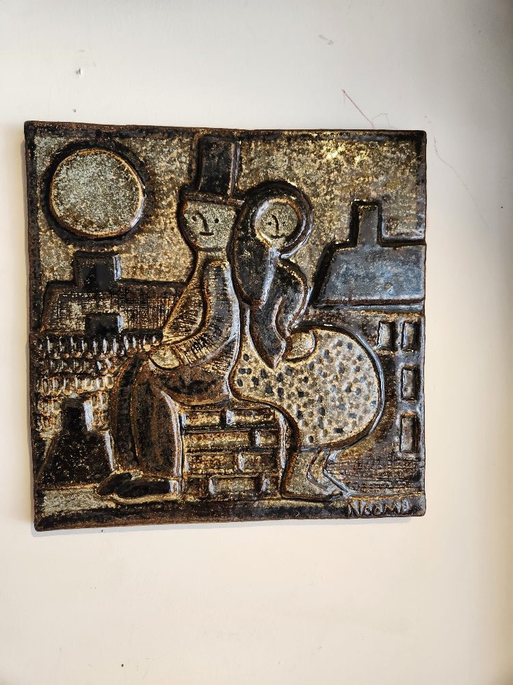 Noomi Backhausen plaque - Mid Century Modern Adelaide