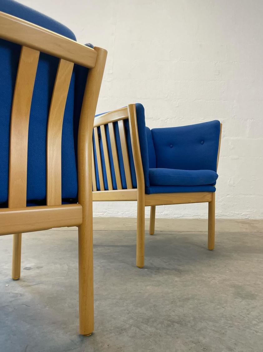 Pair of beach house armchairs - Mid Century Modern Adelaide