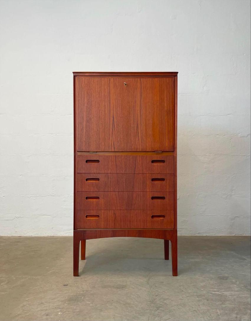 Danish commode with top cabinet - Mid Century Modern Adelaide