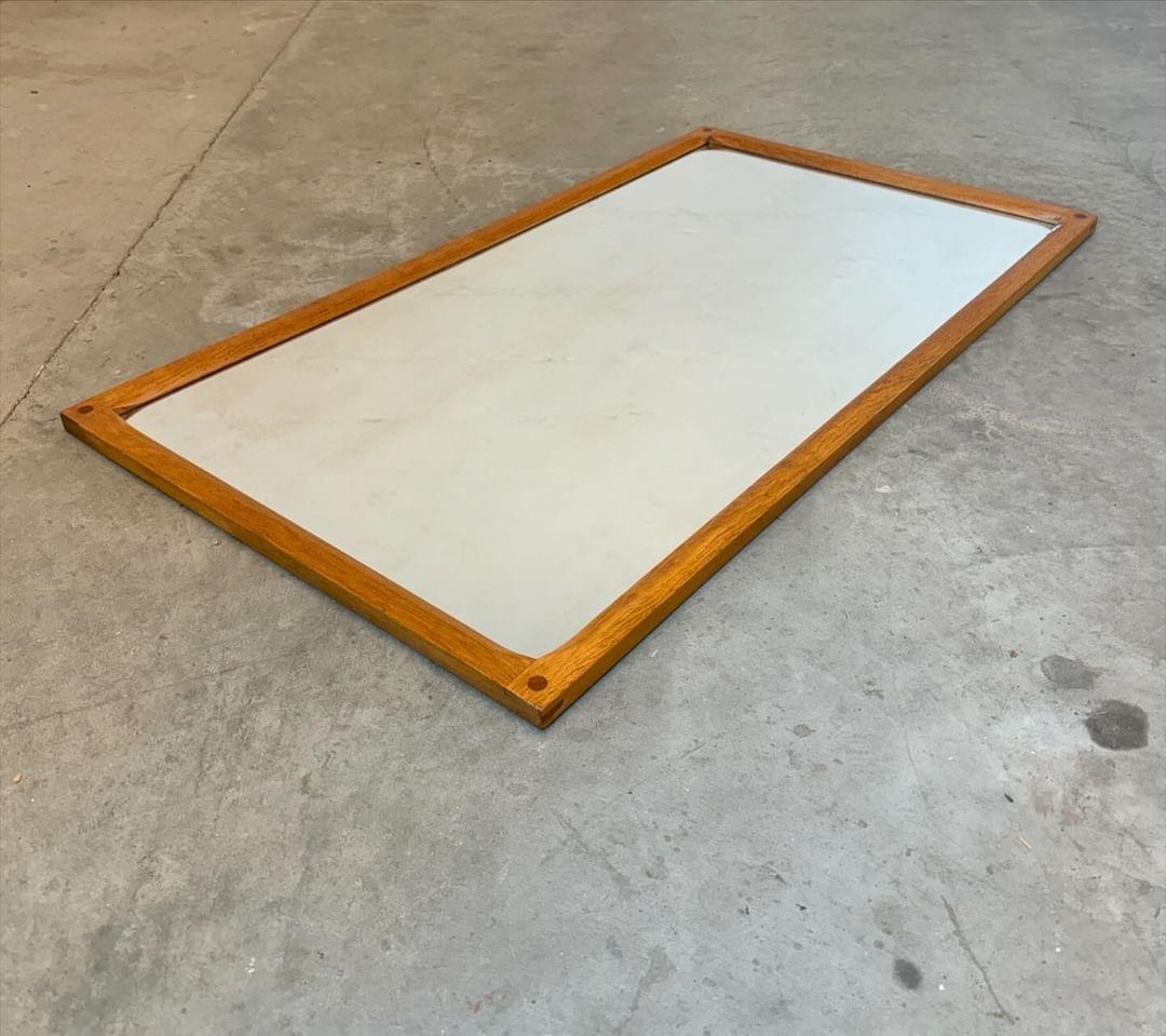 Large Kai Kristiansen mirror - Mid Century Modern Adelaide