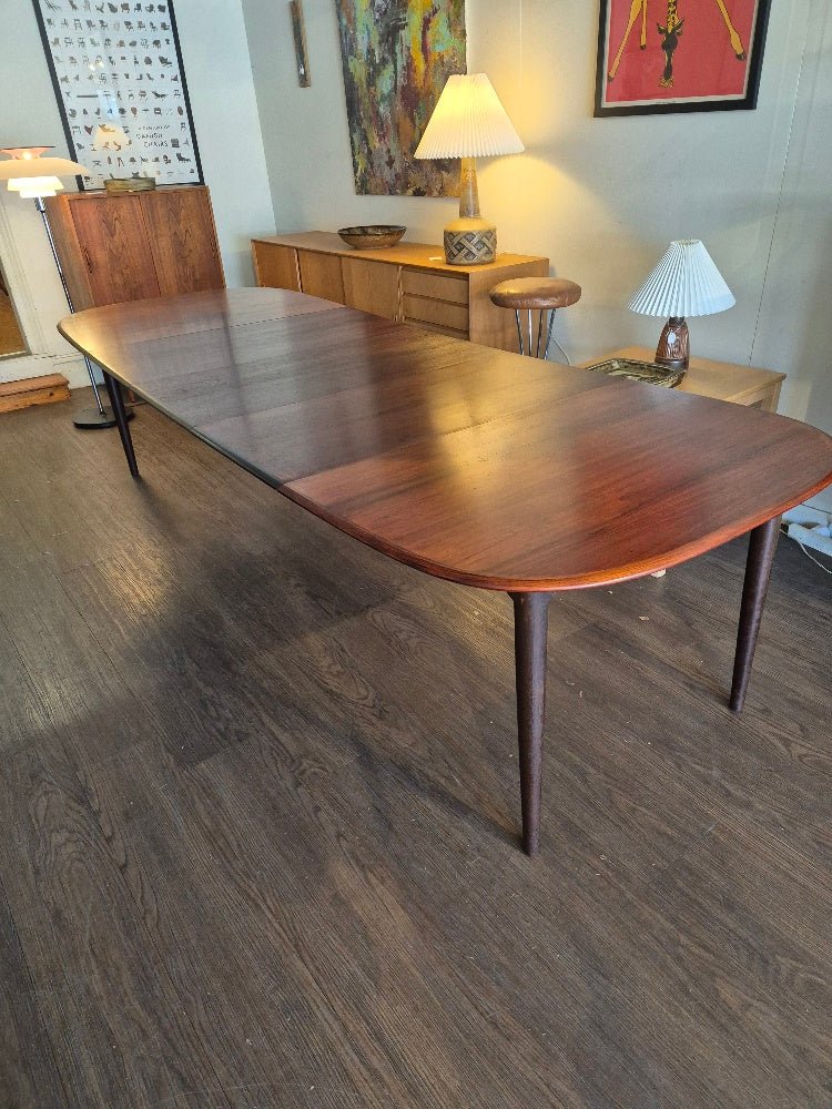 Rosewood extension table - Mid Century Modern Adelaide