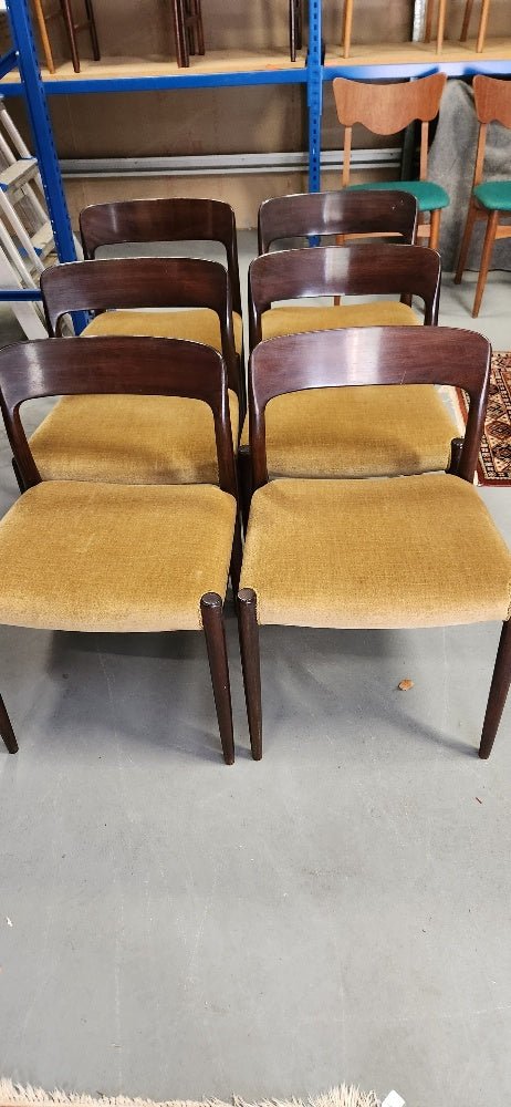 Danish dinning chairs - Mid Century Modern Adelaide