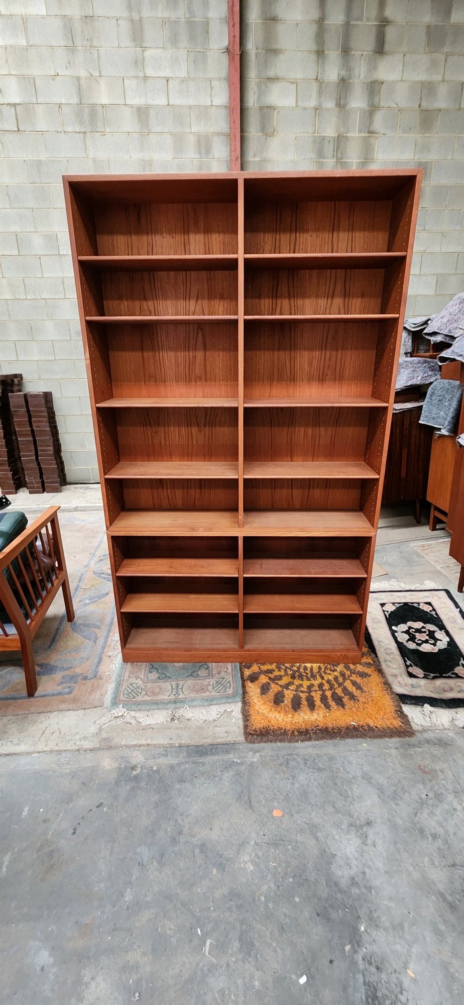 Rosewood mid century bookcase. - Mid Century Modern Adelaide